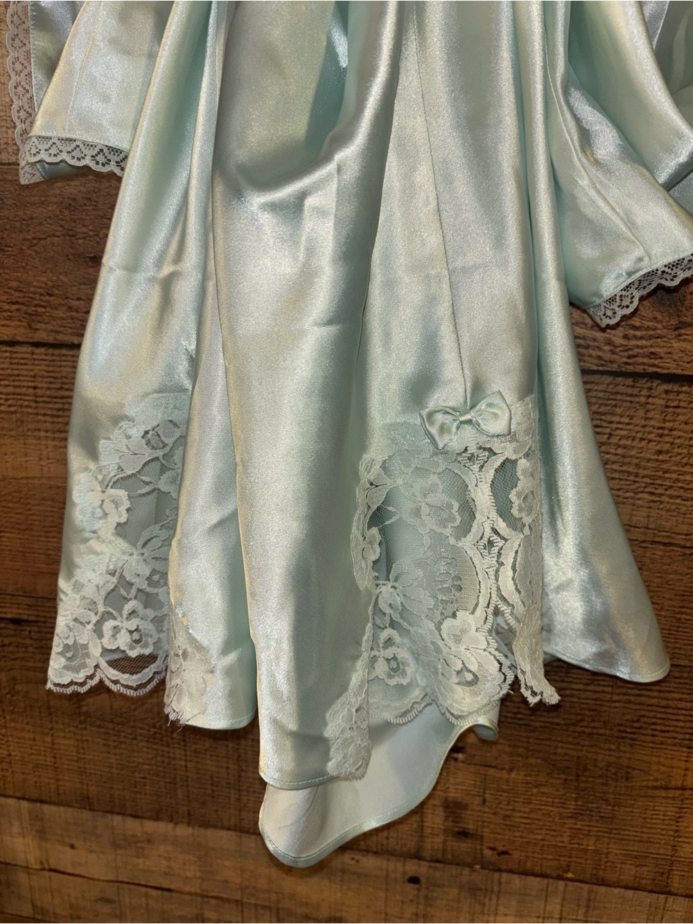 Satin & Lace Nightie - Picture 2 of 7